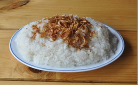 Xôi nấu cốt dừa