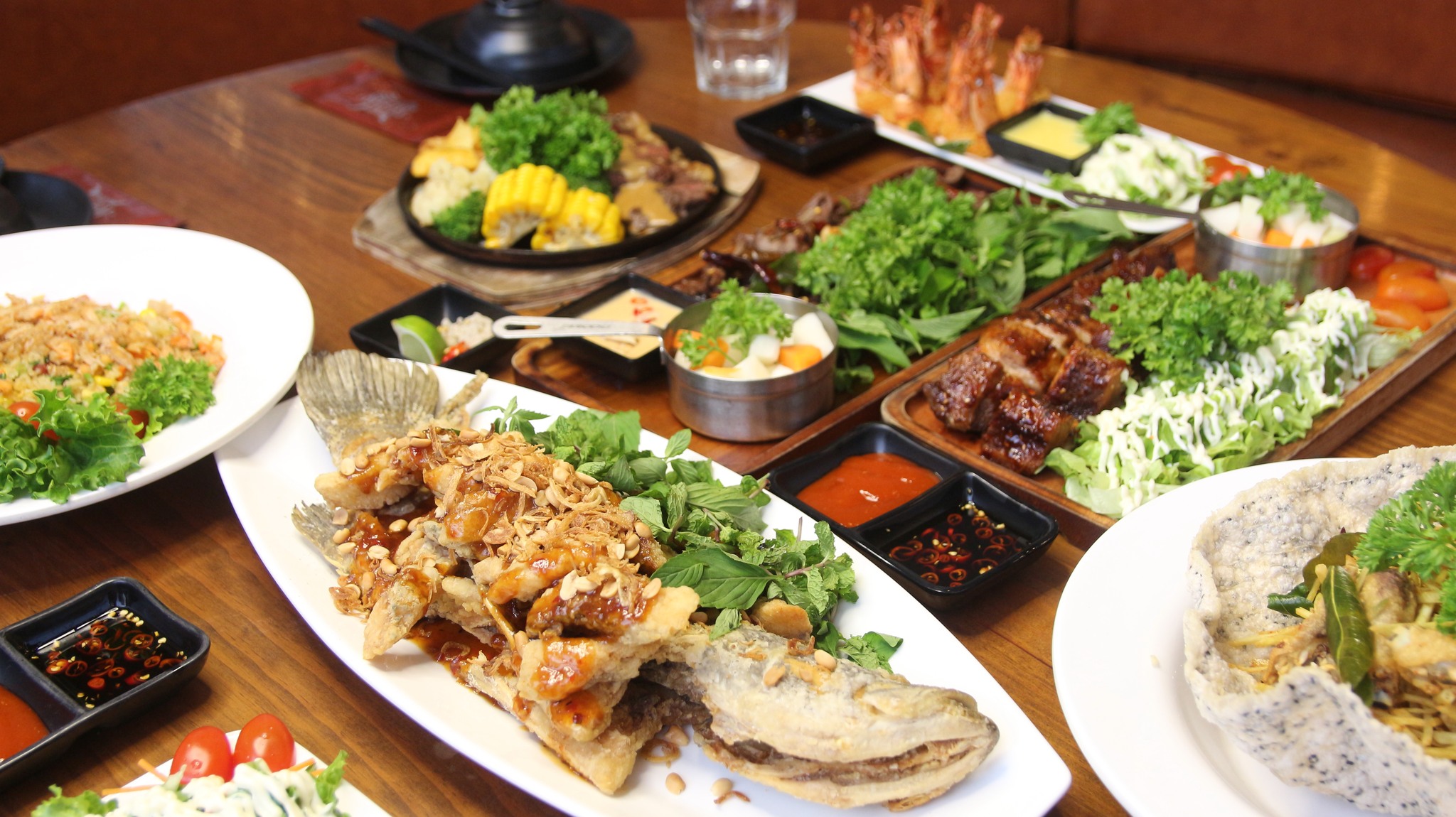 Thực đơn đa dạng